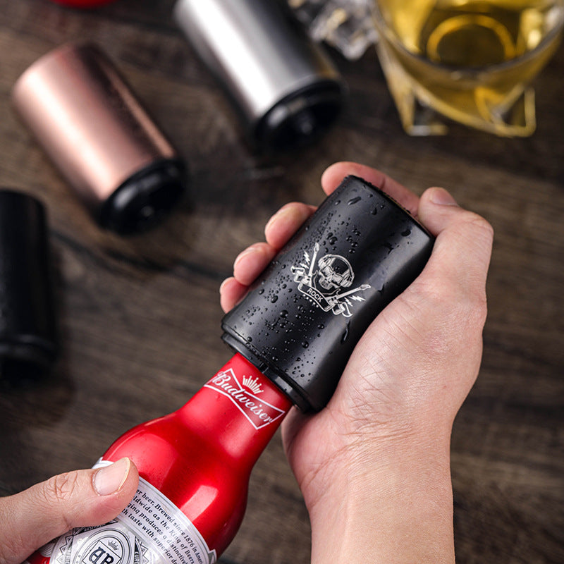[2 piezas 29 euro] Abrebotellas creativo de acero inoxidable para cerveza