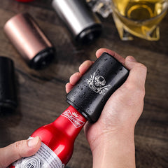 [2 piezas 29 euro] Abrebotellas creativo de acero inoxidable para cerveza