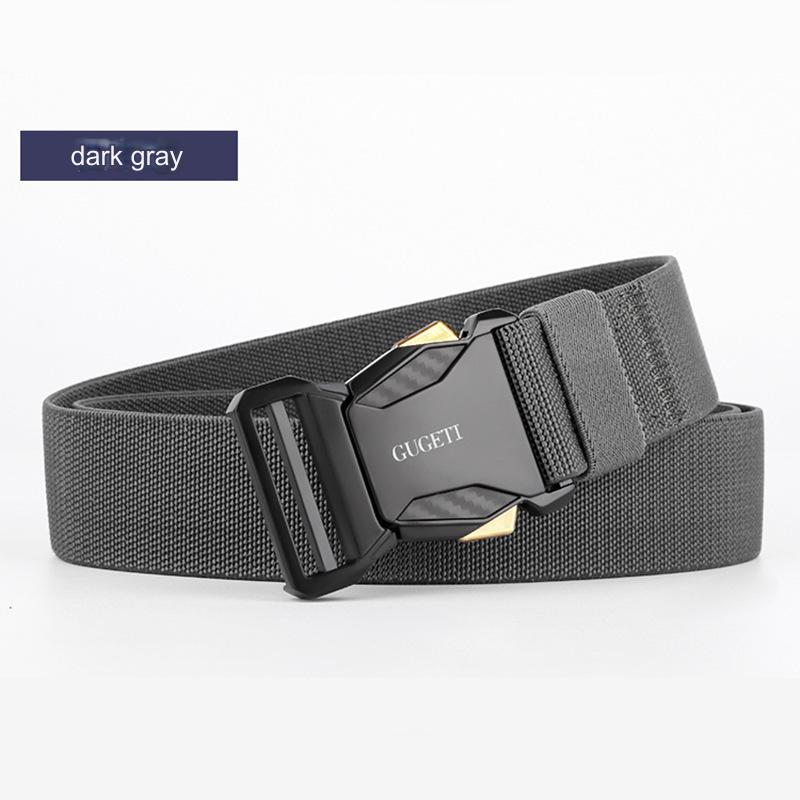 🔥50% de descuento【Largo 120cm】✅ Cinturón de hombre de alta elasticidad, adecuado para todas las ocasiones: viajes, negocios, ocio