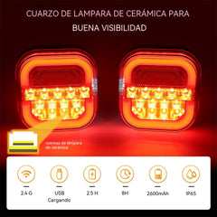 【Universal 12V/24V】🚦 Luces LED para remolque de coche