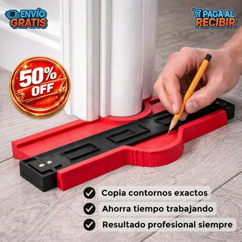 🔧📏Medidor de contornos preciso – copia formas y curvas al instante sin errores ni repeticiones
