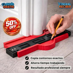 🔧📏Medidor de contornos preciso – copia formas y curvas al instante sin errores ni repeticiones