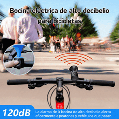 🔥【Compre 1 y obtenga 1 gratis】🚴🔔🔊Timbre de bicicleta eléctrico, timbre eléctrico para equipo de ciclismo con alto volumen