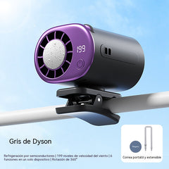 🔥¡OFERTA ESPECIAL! 50% DE DESCUENTO🔥 Ventilador personal manos libres con pantalla LED