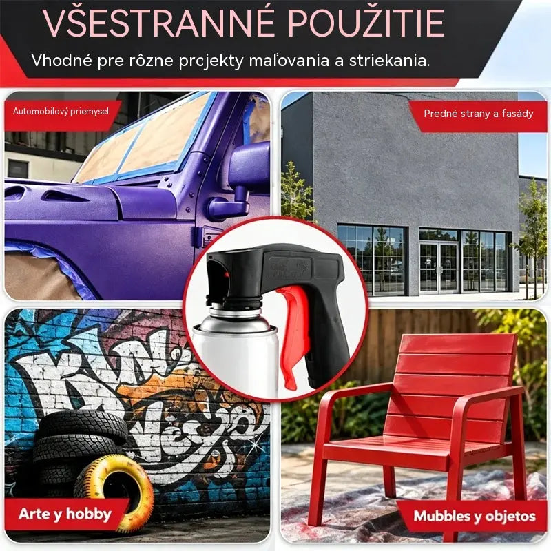 🔥Kúpte 1 a druhý získate zadarmo🔥🎨🔧 Prídavná rukoväť na spreje | Ergonomický úchop na lakovanie áut, stien a kutilské projekty