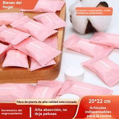 【200 piezas】toallas desechables, toallas faciales comprimidas portátiles