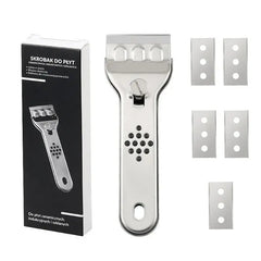 ✨ Espátula Limpiadora Multiusos de Acero Inoxidable – Herramienta Profesional para Cocina, Azulejos, Paredes y Pisos 🛠️