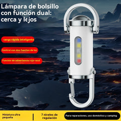 🔦【Compra 1 y llévate 1 gratis】 Mini Linterna LED 6000W Súper Potente | Impermeable | Multimodo | Batería Duradera | 2x1 🔥