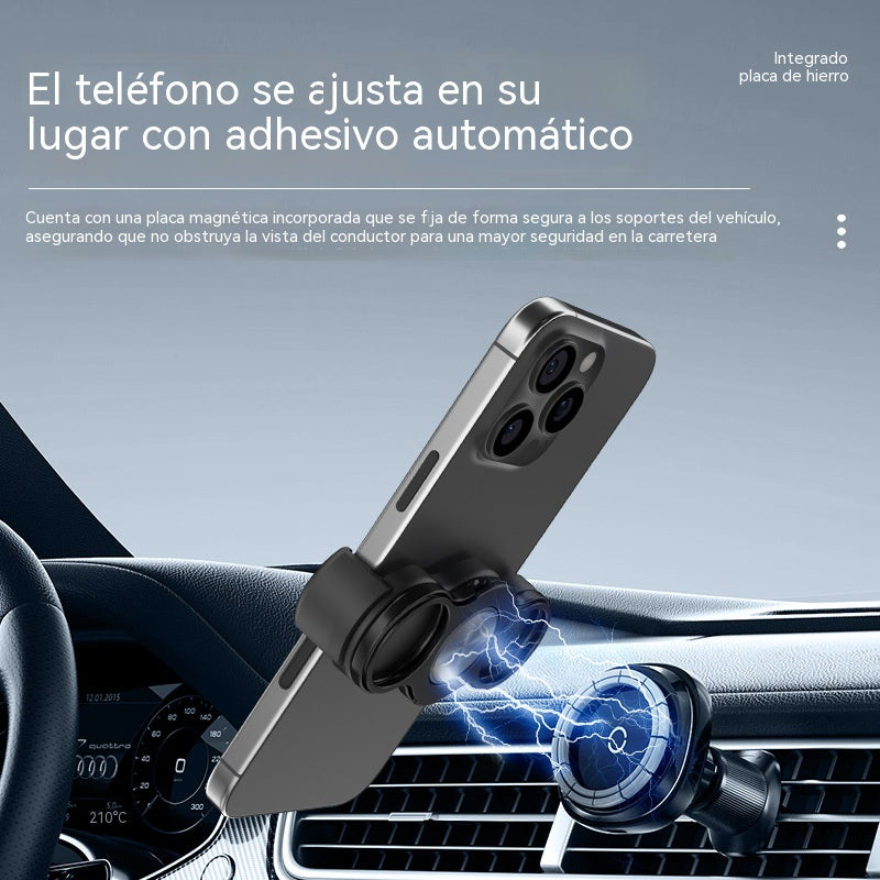 【2 unidades por 25 euros】🔥El anillo de clip trasero de tres dedos gira y pliega el soporte del teléfono