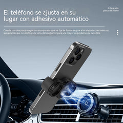 【2 unidades por 25 euros】🔥El anillo de clip trasero de tres dedos gira y pliega el soporte del teléfono