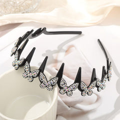 【4 piezas 】✨ Diademas Onduladas con Peine Antideslizante  – Sujeción Firme, Cómodas y Estilo Natural 💁‍♀️