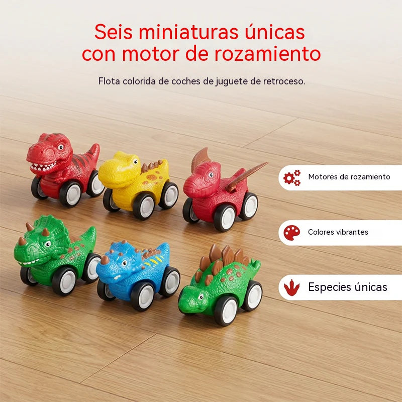 🚛Camión de juguete de dos pisos para transportar dinosaurios