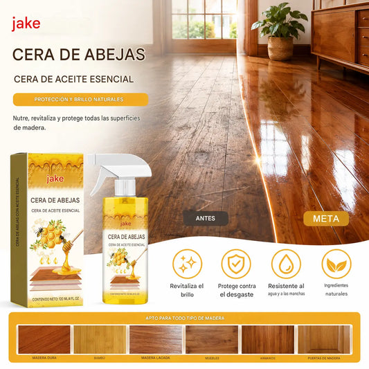 🔥Oferta especial por tiempo limitado🔥🧼Limpiador y abrillantador todo en uno para superficies de madera, elimina manchas, previene el polvo y aporta brillo.