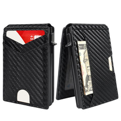 🔒 Cartera Inteligente Pop-Up con RFID – Acceso Rápido y Estilo Premium