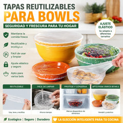 🔥【Oferta especial de último día: 50% de descuento】✨100 envoltorios de plástico reutilizables y flexibles aptos para alimentos