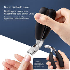 💅✂️ Cortaúñas profesionales angulados con una abertura ancha para uñas gruesas.