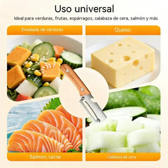 💥🔪 Raspador multifuncional de acero inoxidable 🧅