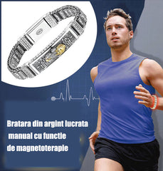 🔥💪2024 nueva pulsera de la fortuna Pixiu hecha a mano de Plata de Ley 925