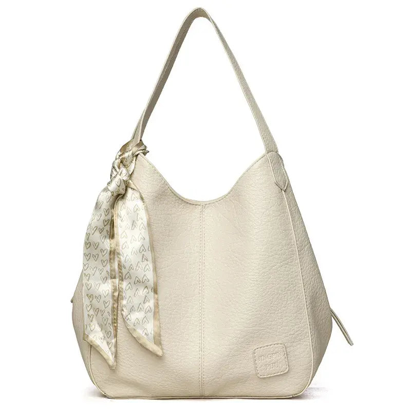 👜 Nuevo bolso de mano retro de gran capacidad 2026 – Piel suave, se puede llevar cruzado o al hombro ✨🛍️