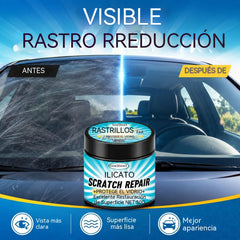 🔥【Compra uno y llévate otro gratis】🚗Pasta para reparar arañazos en vidrio, adhesivo para eliminar arañazos y fisuras