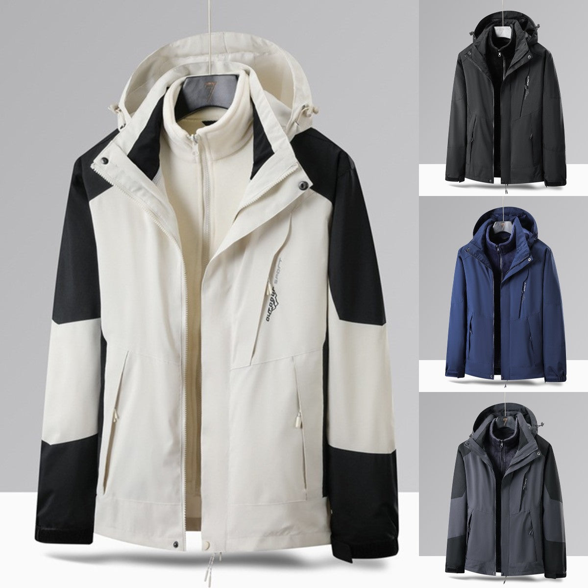 🔥【L-6XL】Chaqueta de escalada impermeable a prueba de viento para exteriores 2024 para hombre