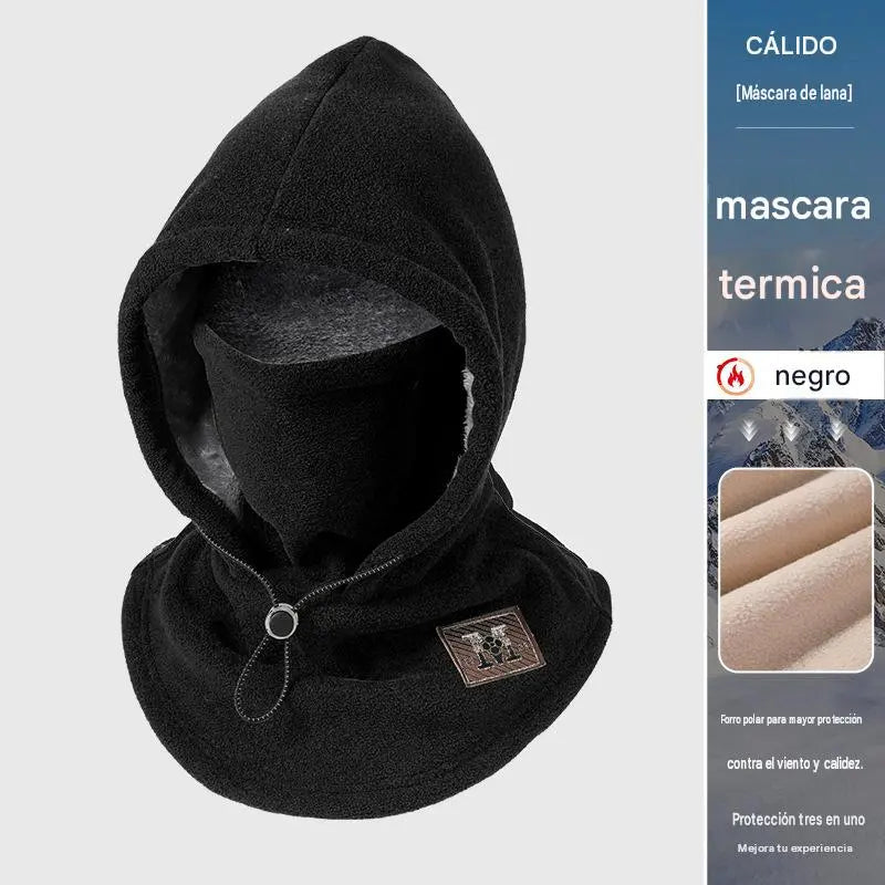 ☃Sudadera con capucha de forro polar 3 en 1, imprescindible para practicar ciclismo al aire libre en otoño e invierno.