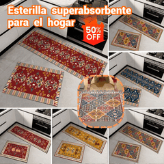 🛒Compra uno y llévate otro gratis👉【40*60+40*120cm】De uso común en casa🔥Alfombrilla superabsorbente
