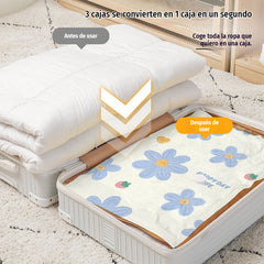 【Juego de 5 piezas】🧳✨ Bolsas compresibles al vacío – ahorra un 80% de espacio, sin bomba, ideal para viajes y hogar 🏠