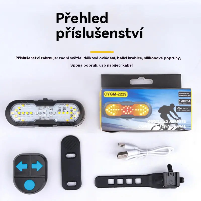 😀Új multifunkcionális vezeték nélküli kürt távirányítós irányjelzőkkel