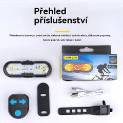 😀Új multifunkcionális vezeték nélküli kürt távirányítós irányjelzőkkel