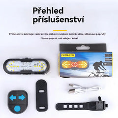 😀Új multifunkcionális vezeték nélküli kürt távirányítós irányjelzőkkel