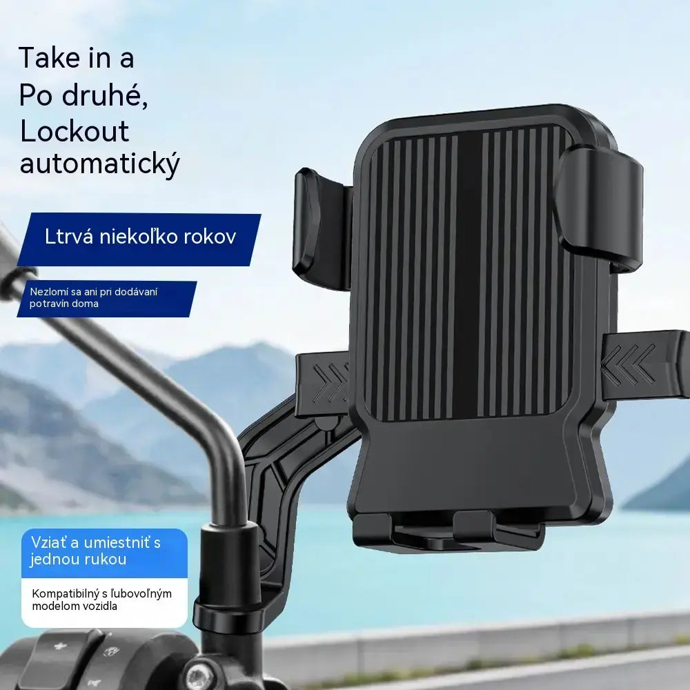 🚴 Držák telefonu na motorku s bezpečným úchopem