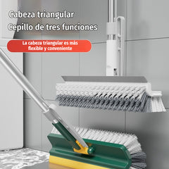 💪🧹 ¡Oferta que no puedes dejar pasar! Cepillo de suelos 3 en 1 ultrapotente – Limpieza profunda para cocina, baño y más ✨💦