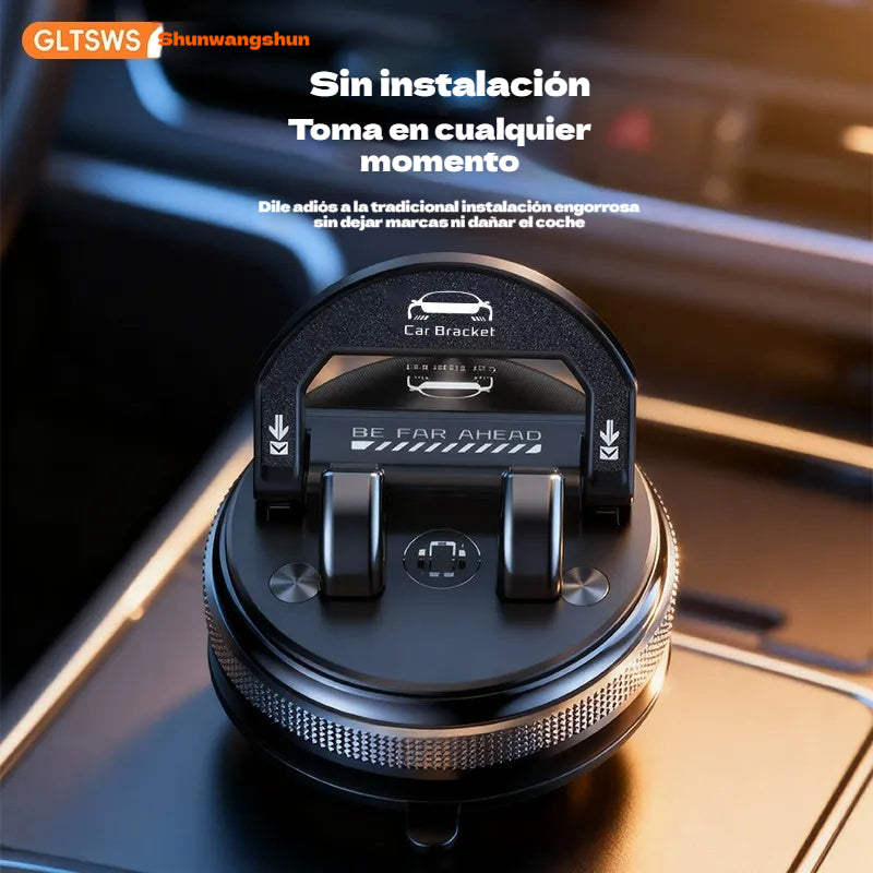✨¡Más de 50.000 unidades vendidas! 🚗📱Soporte para teléfono de coche: rotación de 360°, apto para fundas de teléfono pesadas.