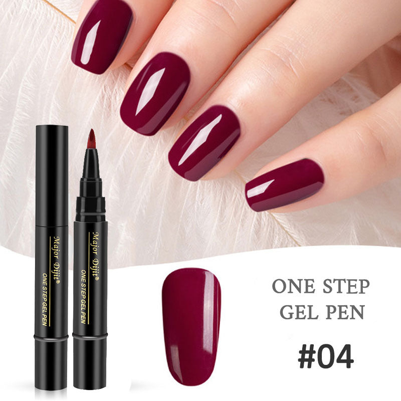 ✨️【4 piezas】💅🌈Lápiz de esmalte de uñas 3 en 1