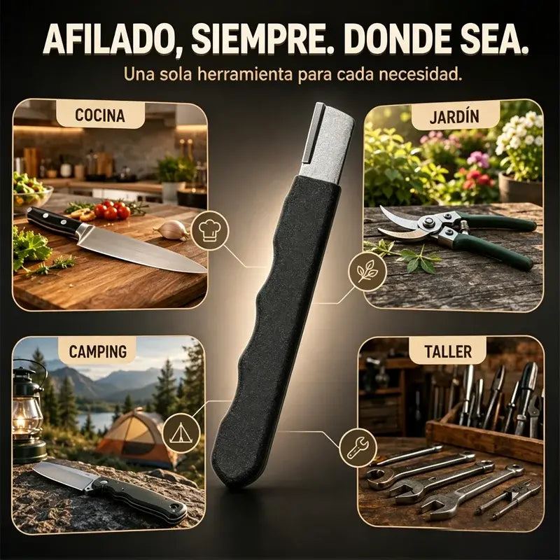🏆¡Compra 2 y llévate 2 gratis! (Total 4 artículos)🔪 Afilador portátil para cuchillos y tijeras – Devuelve el filo en solo segundos ✨