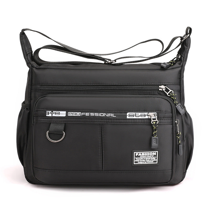 🔥【El más vendido】Bolso para hombre de gran capacidad, resistente al agua y duradero | Bolso bandolera multibolsillos | Ideal tanto para negocios como para uso informal