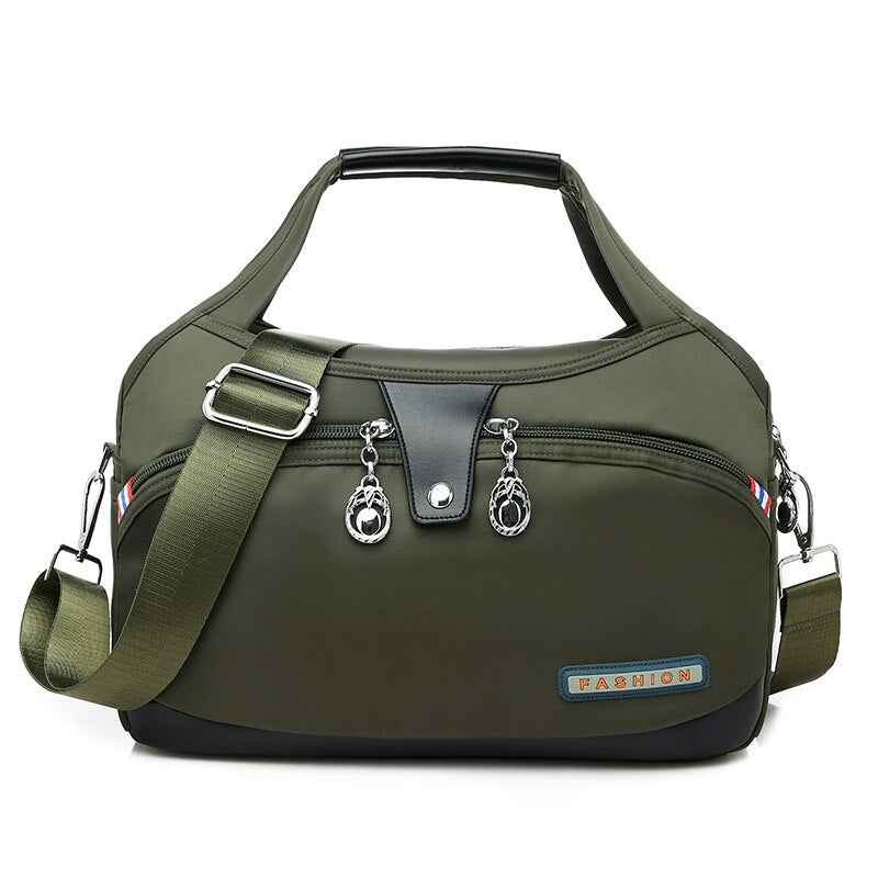 👜 Bolso casual de tela Oxford – 💧ligero, impermeable y con gran capacidad 📦 3 formas de llevarlo: ✋mano, 🦾hombro o 🎒bandolera. 🌟