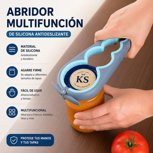 【Compra 1 y llévate 1 gratis】Abrebotellas multifuncional 4 en 1