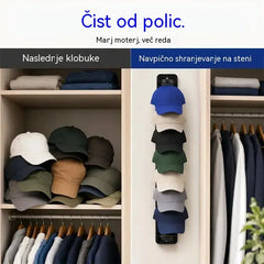 [Paket 2] Stojalo za klobuke, ki prihrani prostor