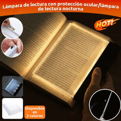 📜【Compre 1 y obtenga 1 gratis】💡Luz de lectura con visión nocturna y panel plano LED, luz de lectura que protege los ojos