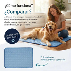 🧊🐶 Alfombrilla refrescante para perros y gatos – el alivio que tus mascotas necesitan este verano 🐱✨