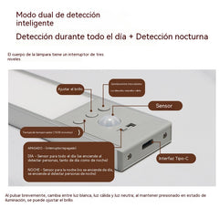 💡✨ Luz LED Recargable con Sensor de Movimiento – Magnética, Ultrafina y Sin Instalación para Cocina, Armario y Pasillos 🔥