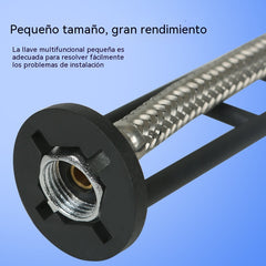 （🔥2 piezas：Llave multifuncional: Modelo A + Modelo B）Llave multifuncional para lavabo de baño, para prueba, reparación e instalación.