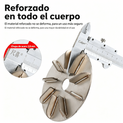 🔥Compra 1 y llévate 1 gratis🔥Nueva herramienta de depilación especial para mataderos, amoladora angular eléctrica para raspar el pelo de cerdos y vacas, con disco de cuchilla raspadora.
