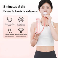 🔥 Compra 1 y llévate 1 gratis 🎁2 unidades a 25 euros💨 Dispositivo portátil para entrenamiento de respiración abdominal 💪