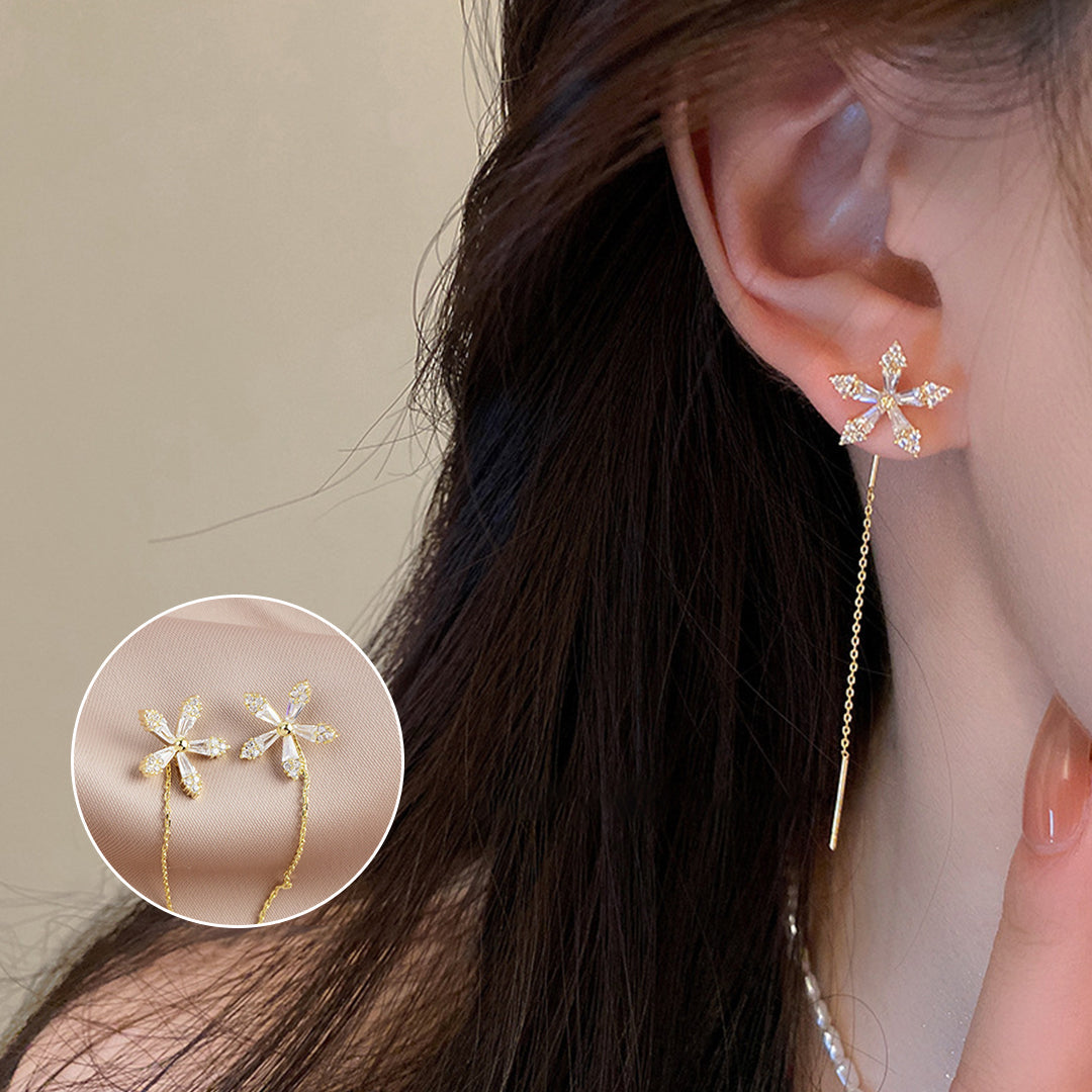 【Compra 1 y llévate 1 gratis】⭐[2 piezas 23€]🔥Elegantes pendientes colgantes con borlas a la moda
