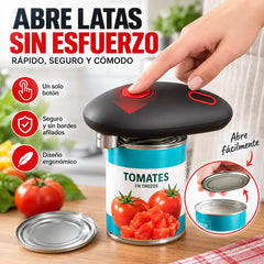 💥【¡Último día con 50% de descuento!】🥫 Abrelatas eléctrico totalmente automático