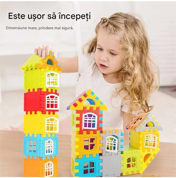 🎁🧩【140 kusov】 Vzdelávacie hračky zo stavebníc