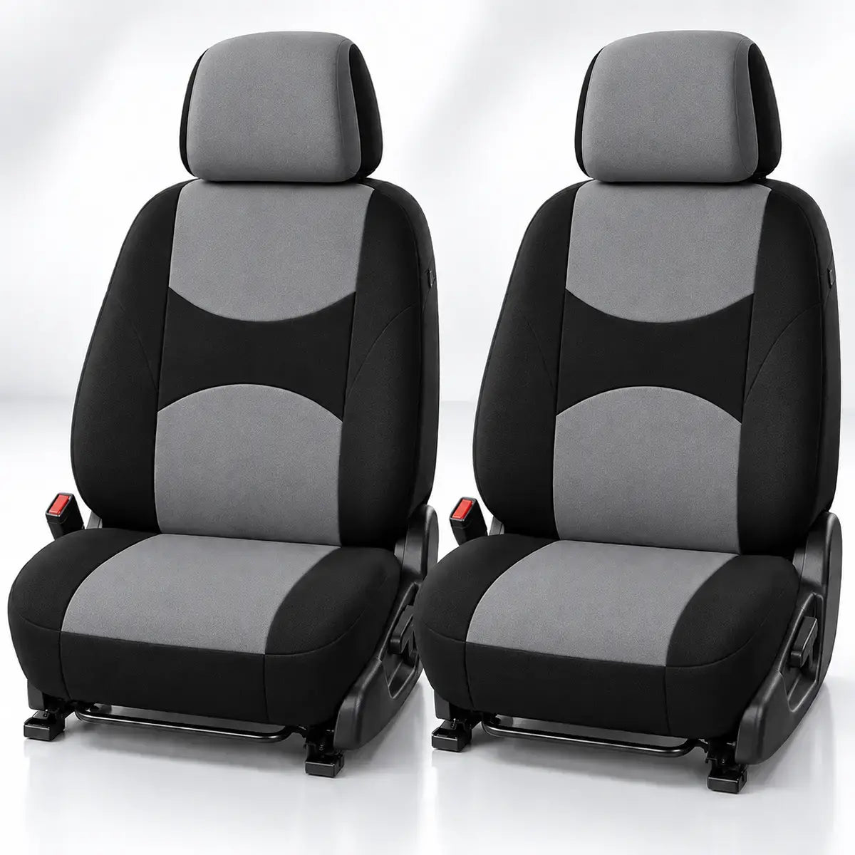 🚗【1 juego 25 euros】✨ Fundas de Asientos Universales para Coche (Incluye Fundas y Reposacabezas) | Tela de Punto Elástica, Suave y Transpirable | Lavable, Fácil de Instalar y Varios Colores 🪑